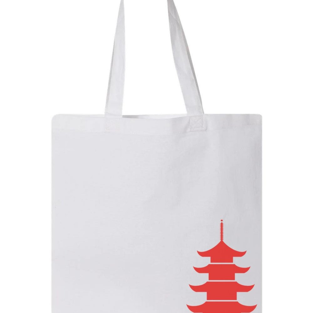 Japanese Temple Symbol Tote Bag Gem